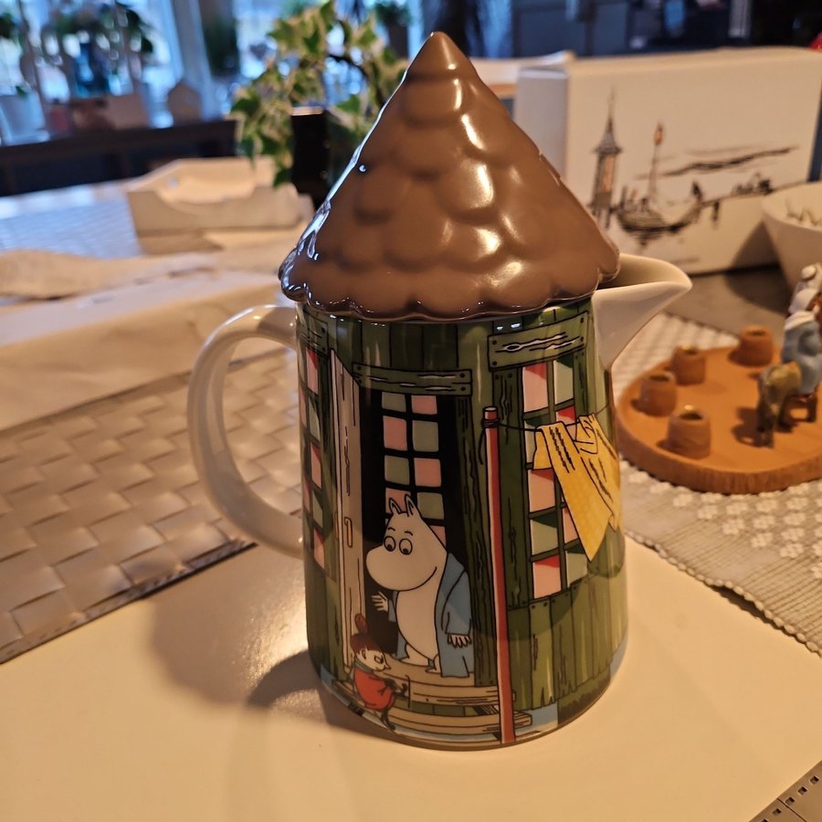 Moomin mumin badhuset med Lock