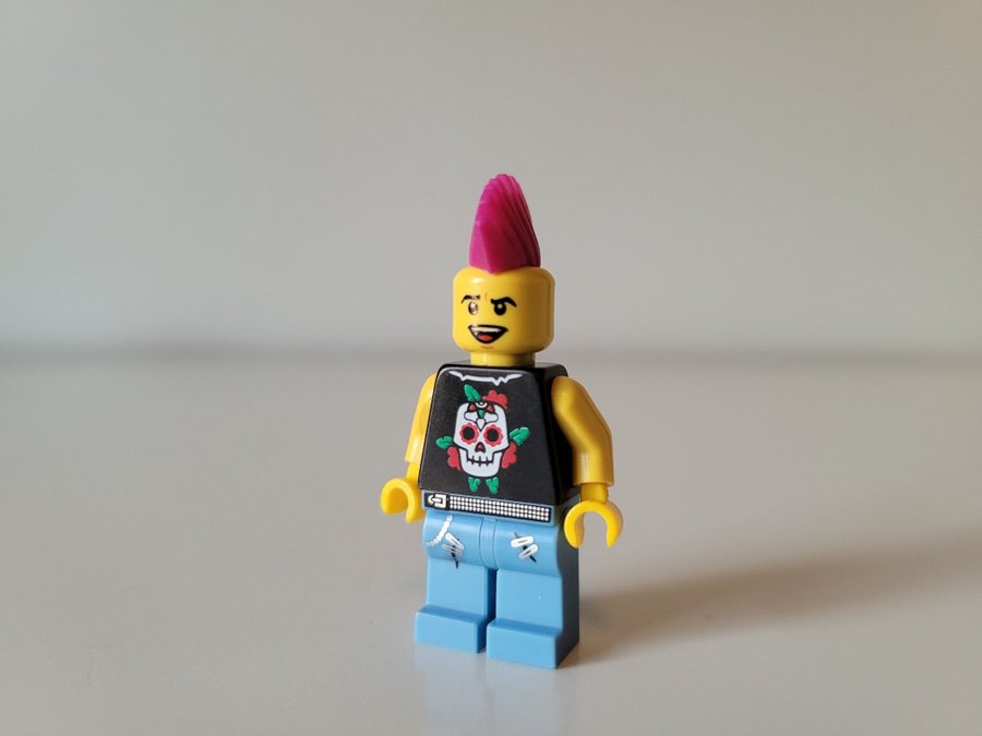 Lego - Punk Rocker, Series 4 - col052 - Minifigur