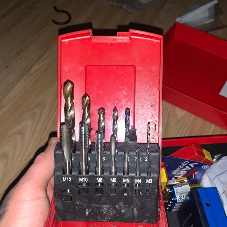 Dormer L115 Set No 101 Tap and Drill Set