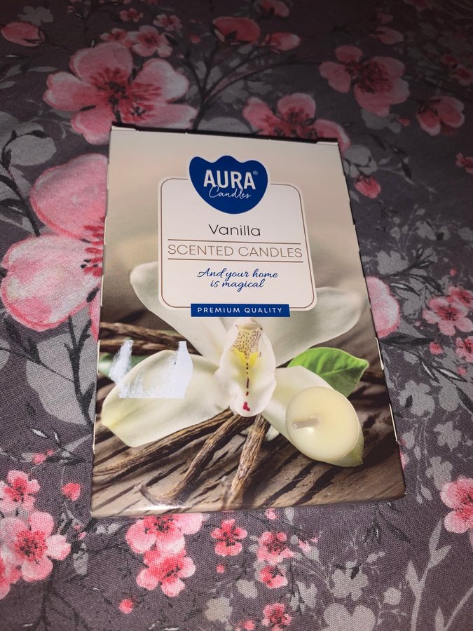 Aura Candles Vanilla Scented Candles