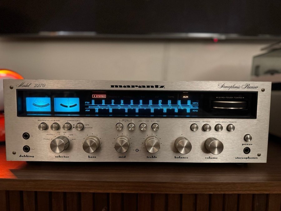 En hifi vintage pärla - Marantz 2270 Stereo Receiver