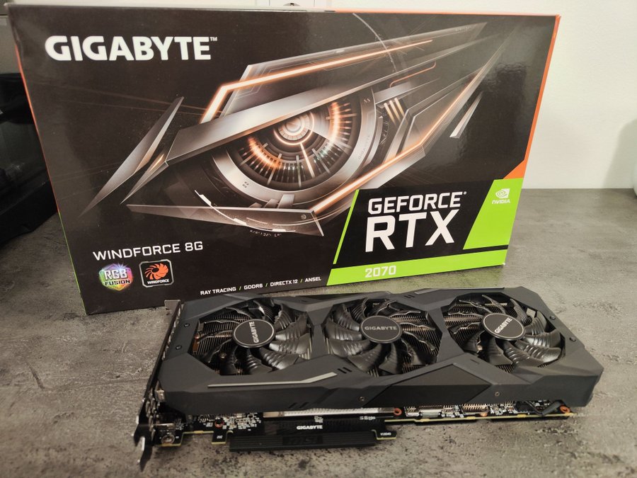 Gigabyte GeForce RTX 2070 Windforce 8G