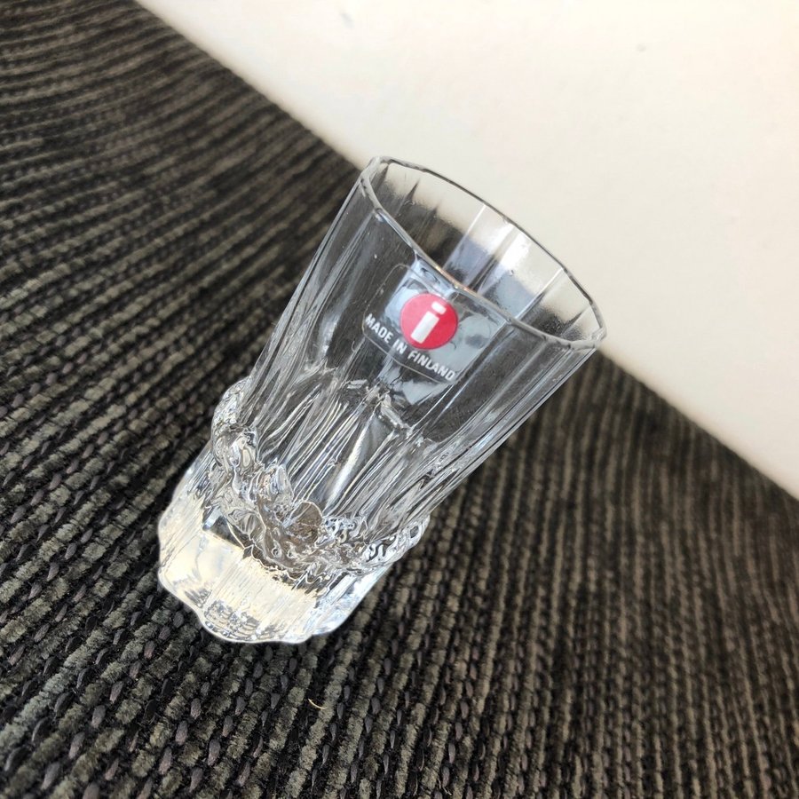 8 st - Iittala - Pallas - Snapsglas - Shotglas - glas