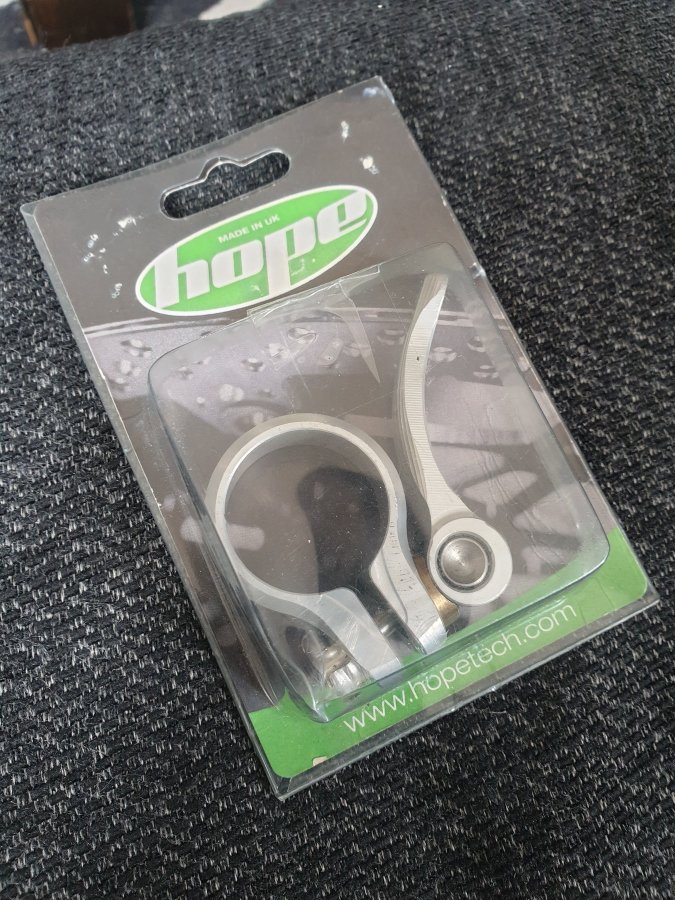 Hope Seat Clamp QR 31.8 Silver