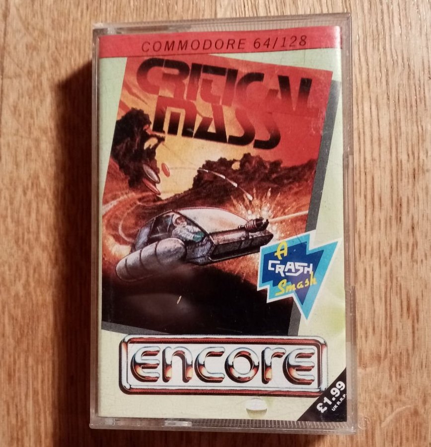 Critical Mass (Encore - Durell) ->TESTAD<- Commodore 64 / C64 Spel