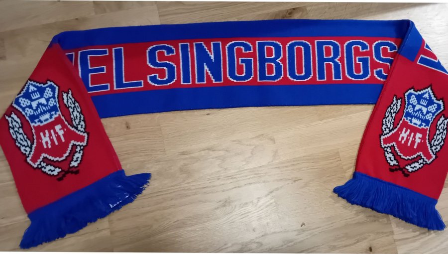 HIF / Helsingborgs IF / Di Röe / Mjölkkossan / äldre halsduk i fint skick