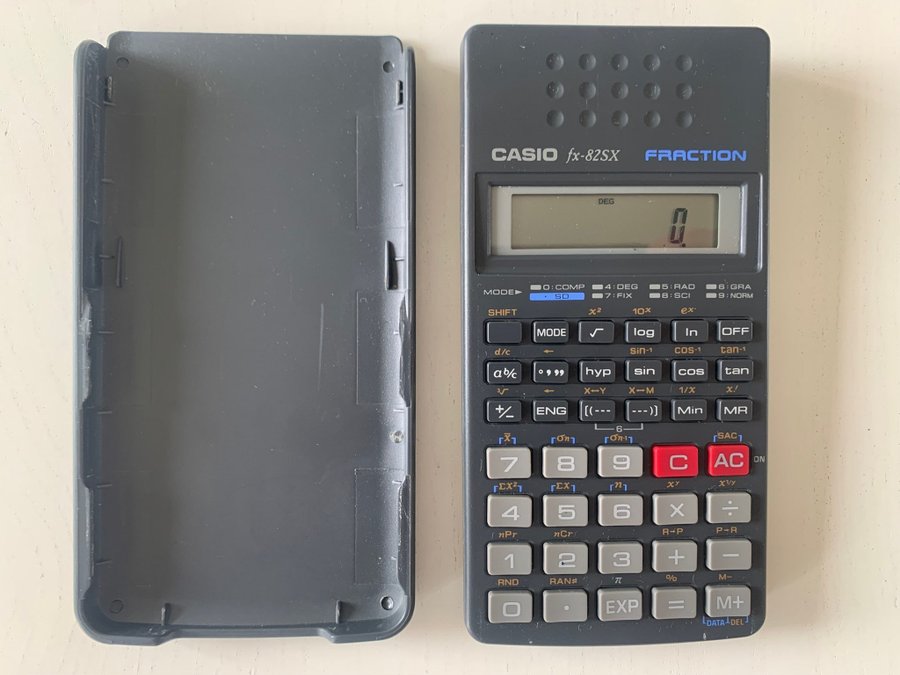 Casio FX-82SX Fraction - Miniräknare - Grafräknare