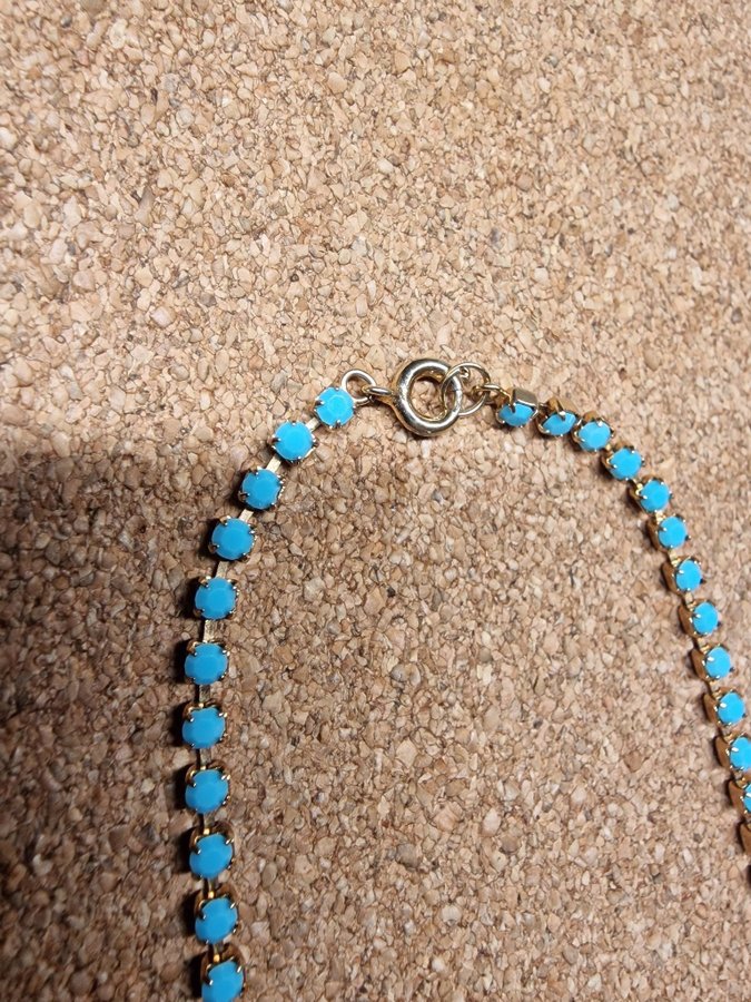 Blue necklace