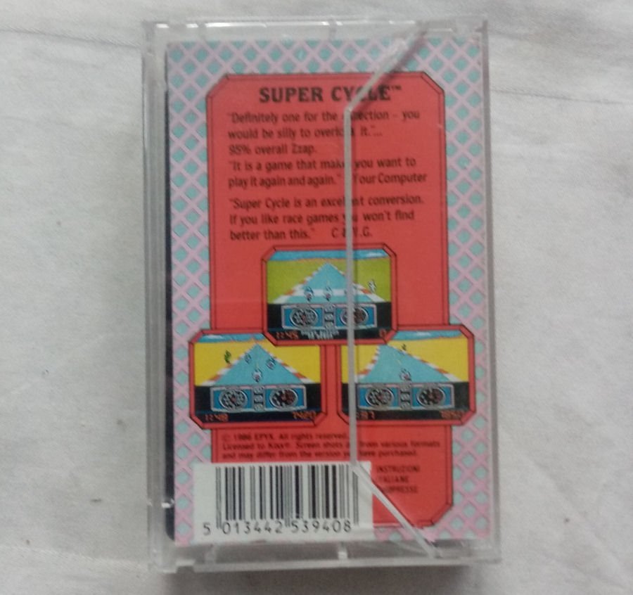 Super Cycle (Kixx - US Gold - Epyx) - Commodore 64 / C64 Spel