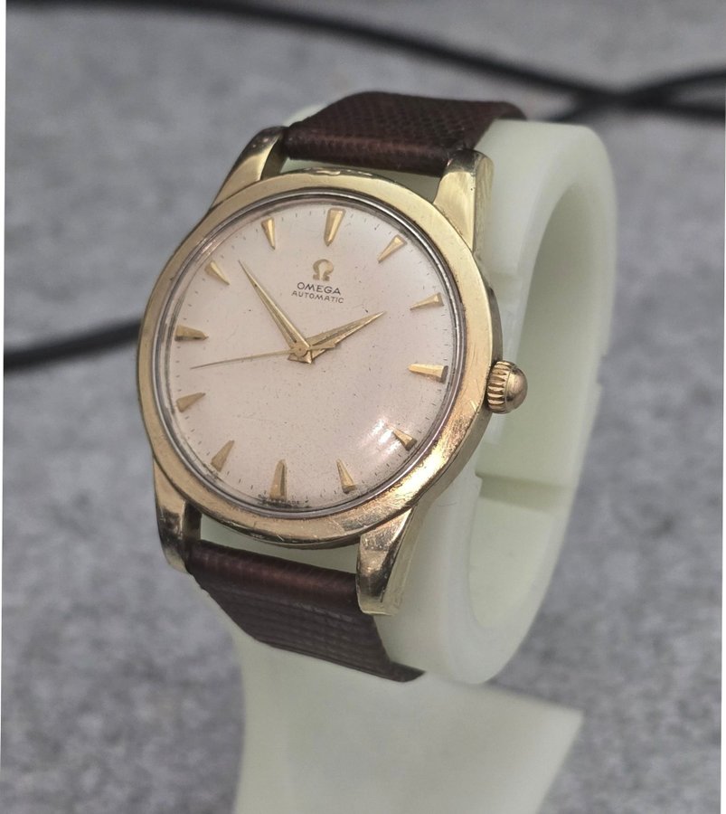 Vintage Omega Automatic , automatiskt guld pläterad klocka