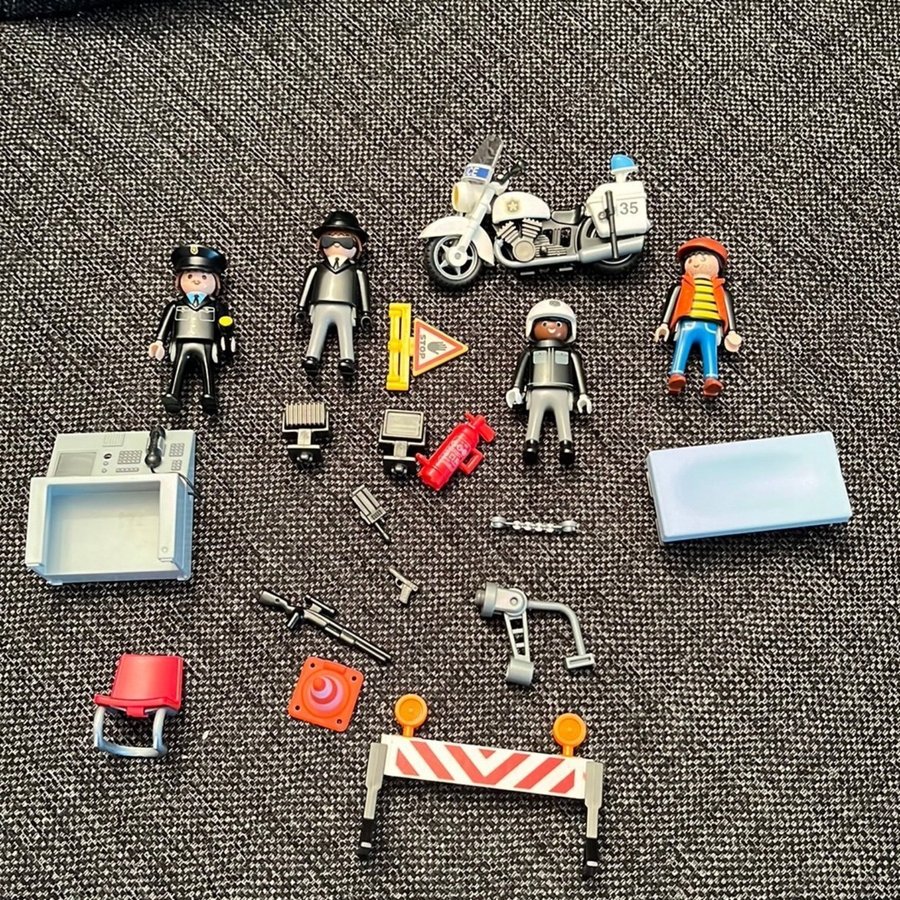 Playmobil figurer och tillbehör