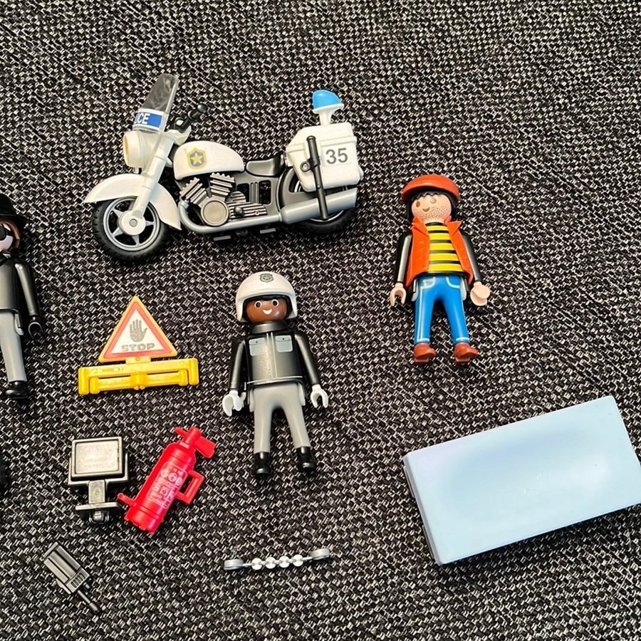 Playmobil figurer och tillbehör