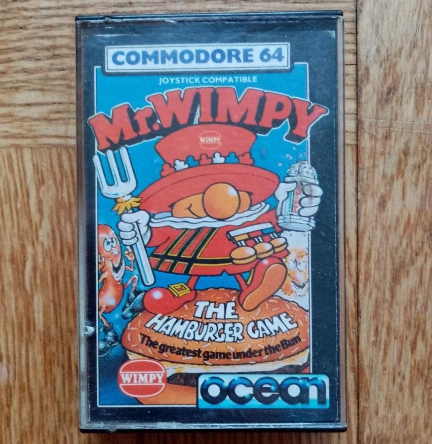 Mr.Wimpy - The Hamburger Game (Ocean Software) - Commodore 64 / C64 Spel