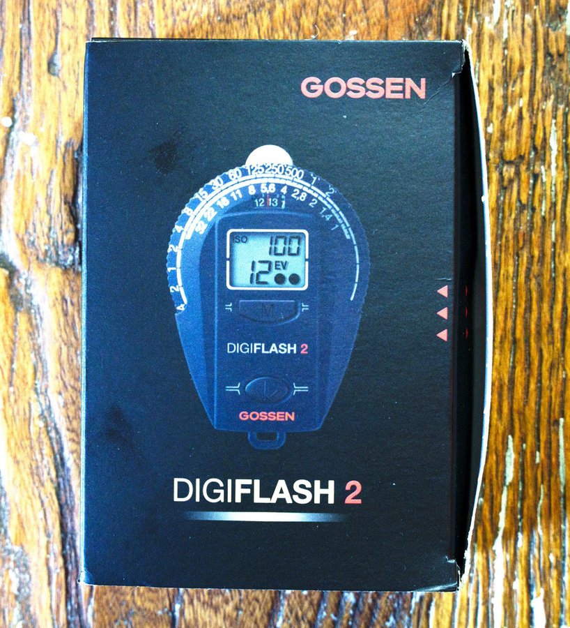 Gossen Digiflash 2 Ljusmätare - oanvänt/New Condition