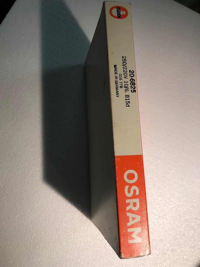 OSRAM 20/6825 10/6 B15d Glödlampor