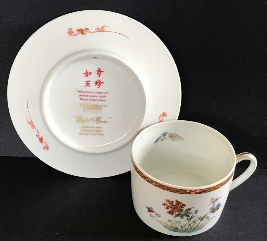 FRANCE - LIMOGES - Bernardaud Chef D'Oeuvre Cup  Saucer