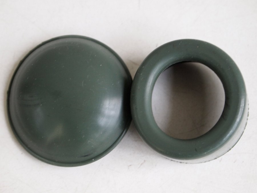 2x objective rubber protection cap for BW 8x30 army military binoculars Fero D16