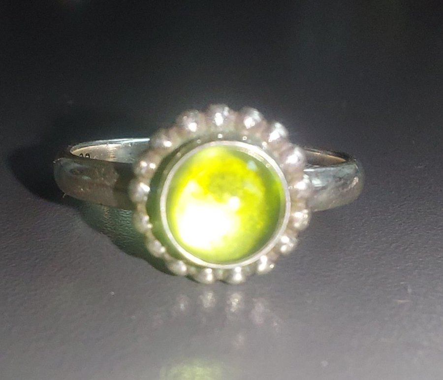 Georg Jensen 925er Ring Peridot