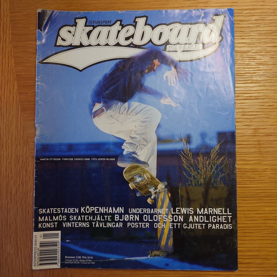 Funsport Skateboard Magazine 1/1998