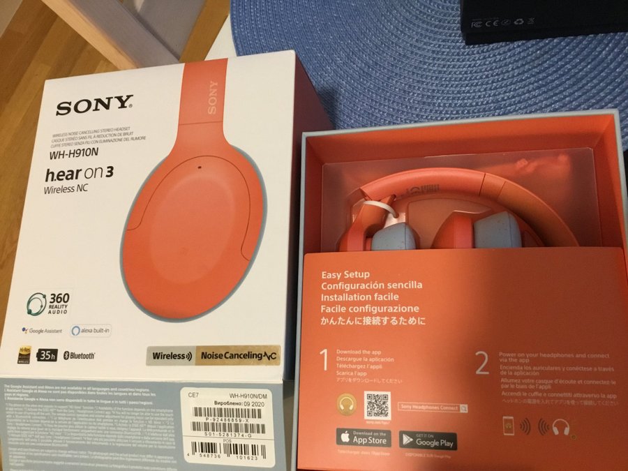 Sony WH-H910N hörlurar