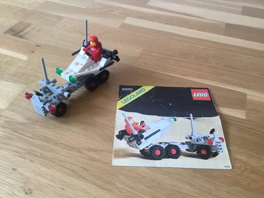 LEGO Space 6870 - komplett med originalinstruktioner - LEGO