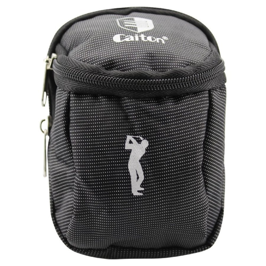 Bärbar Golf Ball Bag Golf Tees Hållare Bär Förvaringsväska Väska