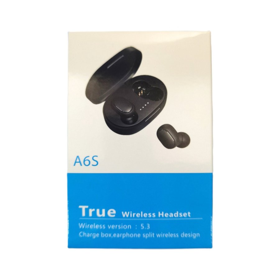 Headset: A6S (BLACK) NEW!