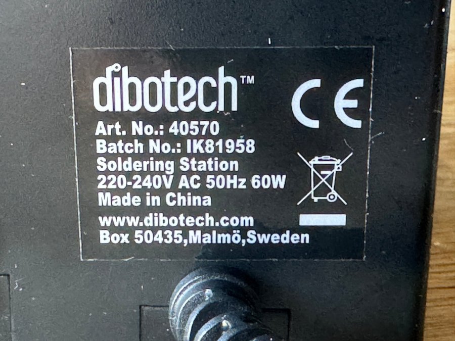 Lödstation Dibotech 40570