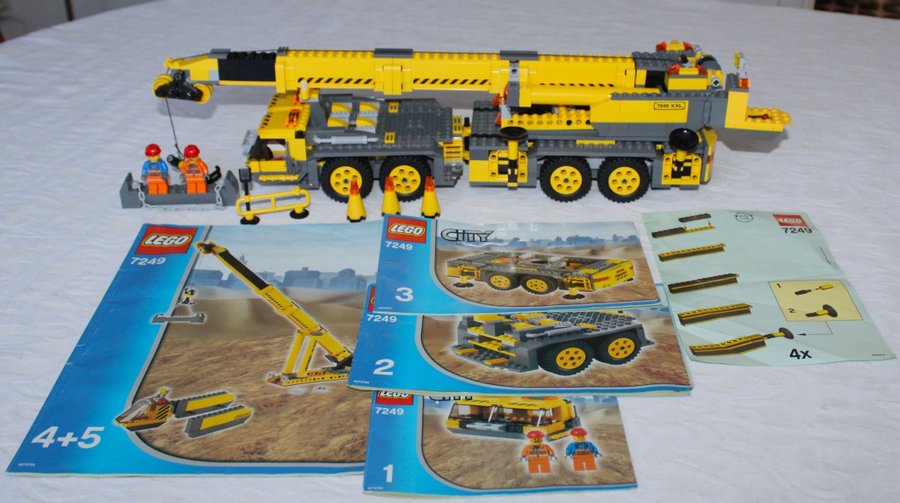 LEGO CITY CONSTRUCTION 7249 XXL MOBILE CRANE