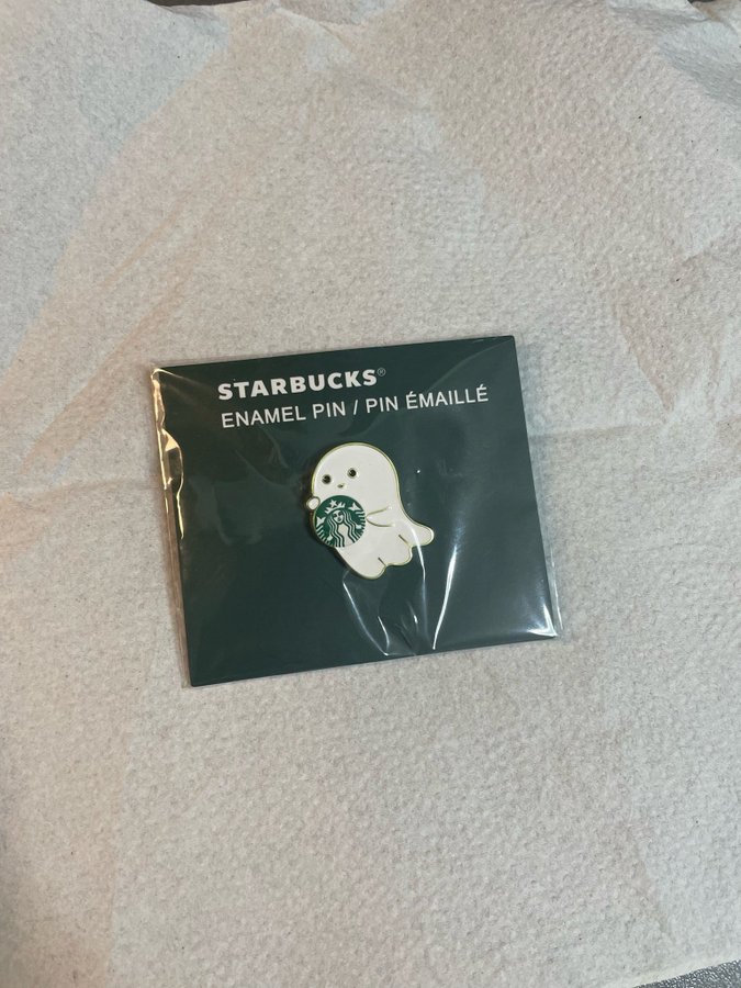 Starbucks Halloween Spök Enamel Pin