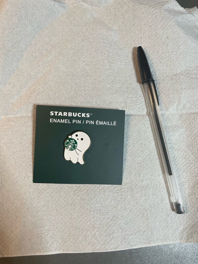 Starbucks Halloween Spök Enamel Pin