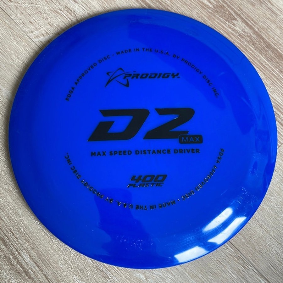 Discgolf D2 max i 400 plast Prodigy