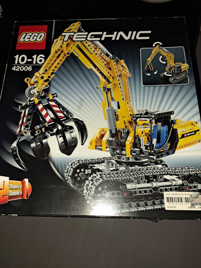 LEGO Technic 42006 obruten förpackning