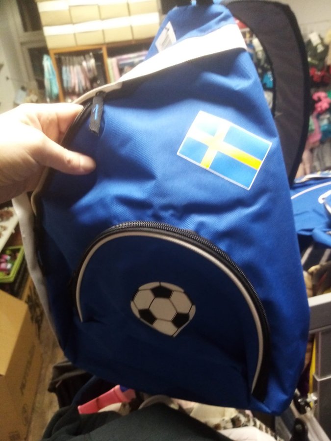 Svensk fotbollsryggsäck