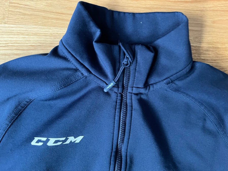 CCM Hockey tröja mörkblå tröja storlek S