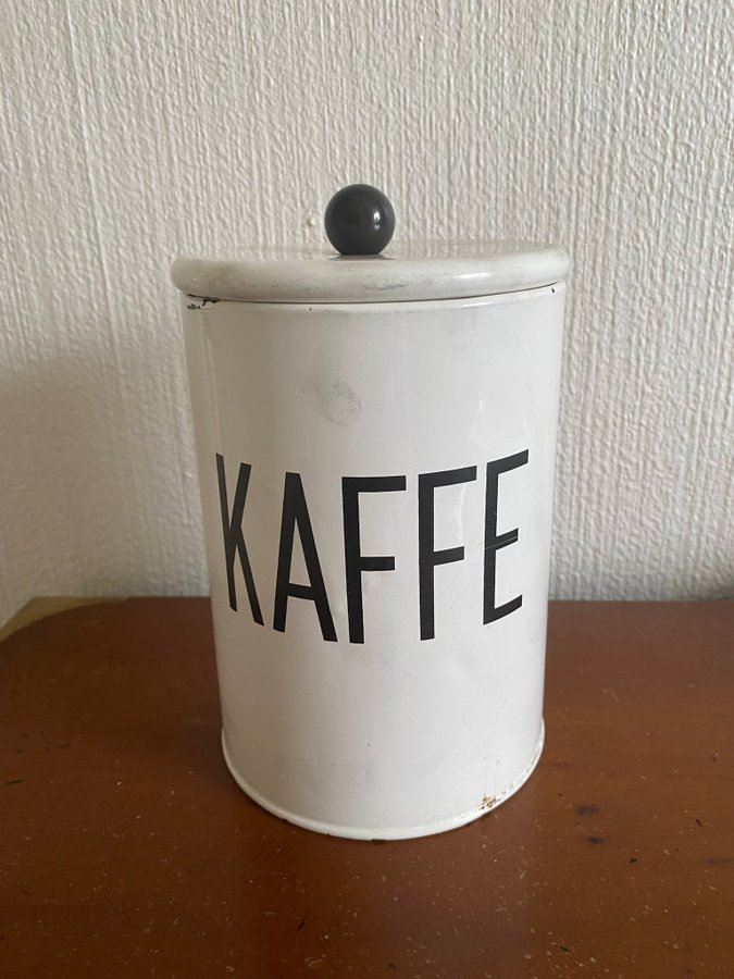 Plåtburk kaffe