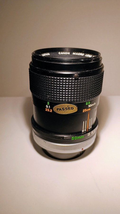 Canon 50mm 1:3.5 FD Makro S.S.C