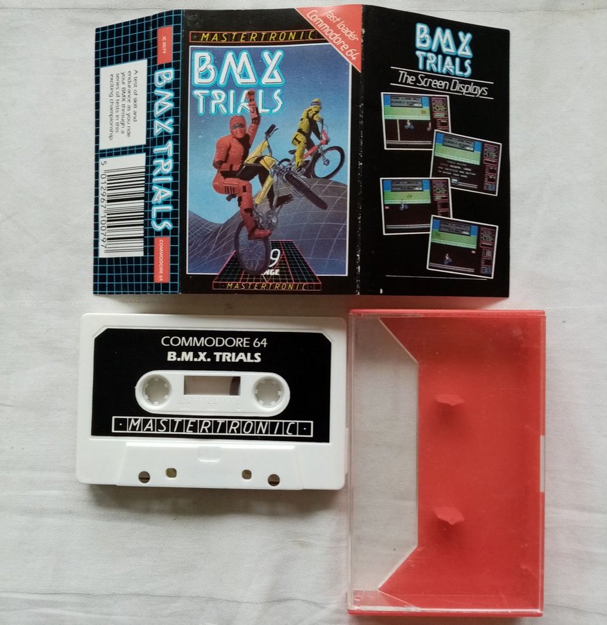 BMX Trials (Mastertronic - 199 Range) (fast loader) - Commodore 64 / C64 Spel