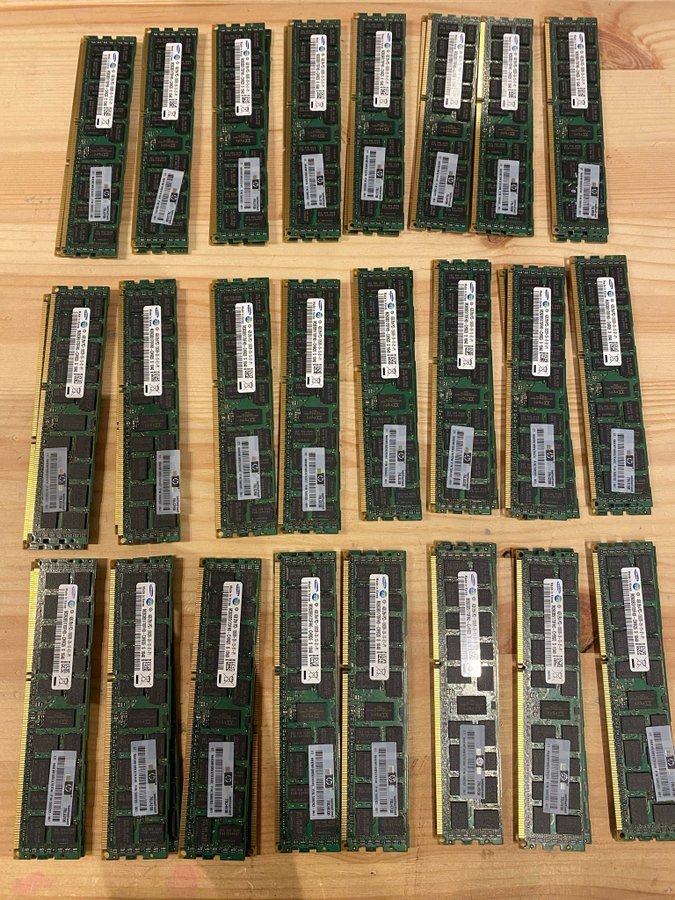 192gb 48 st Samsung 4GB DDR3 ECC PC3-10600R 1333MHz