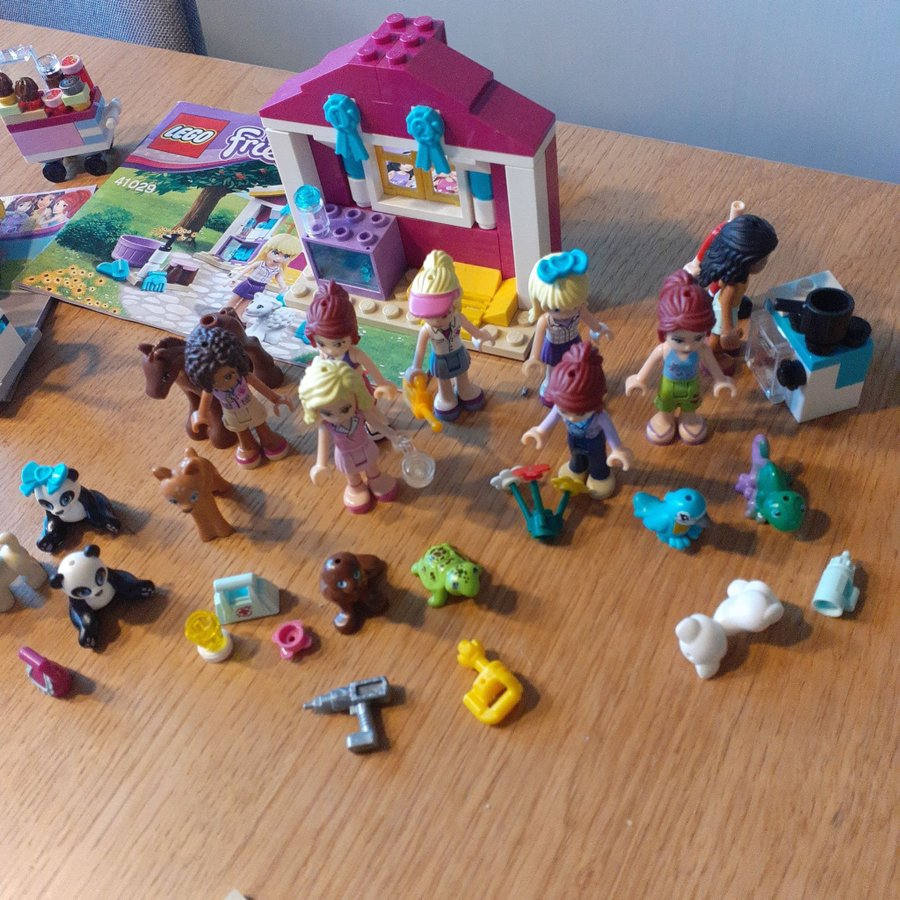 Lego Friends blandade bitar