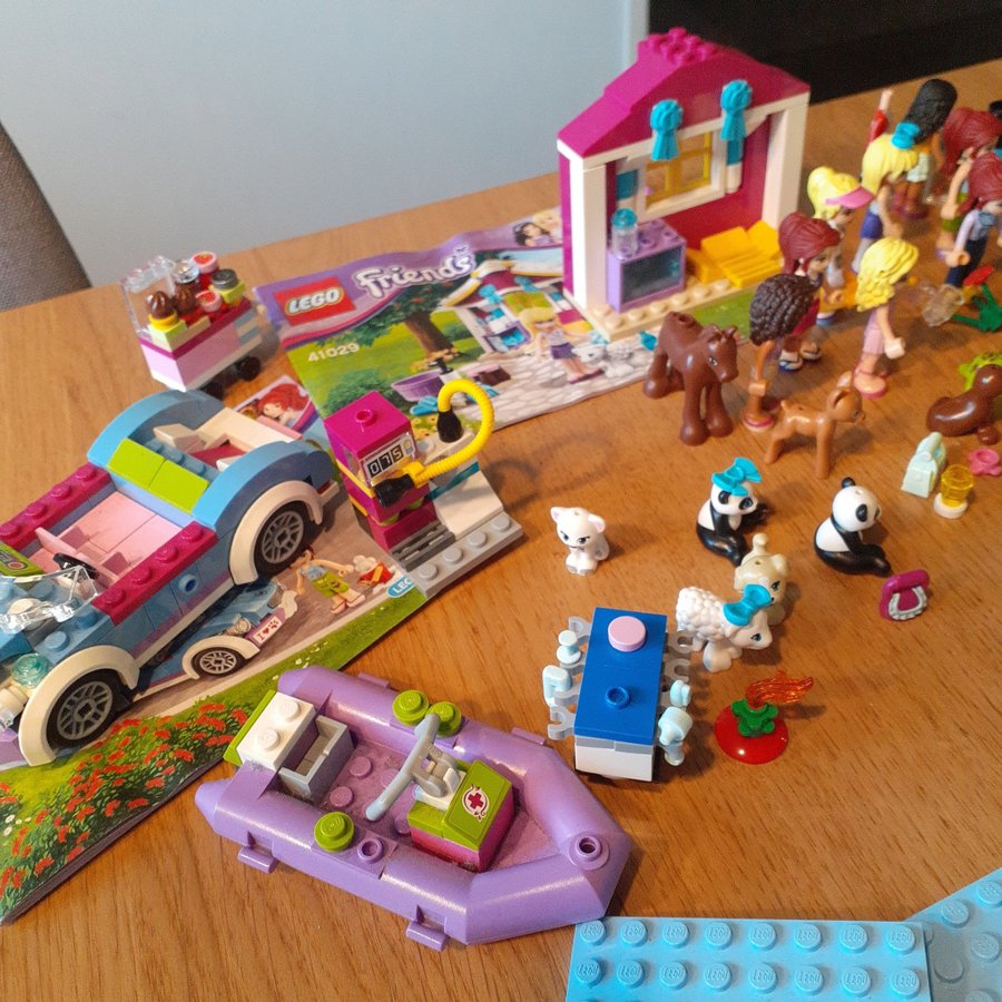 Lego Friends blandade bitar