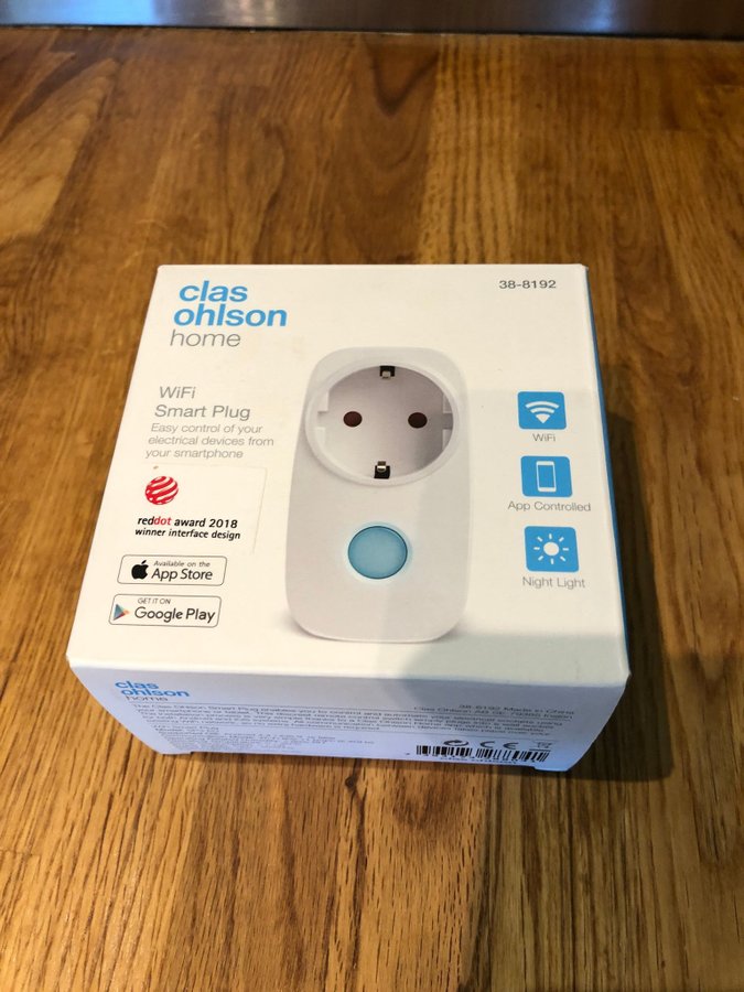 Clas Ohlson WiFi Smart Plug