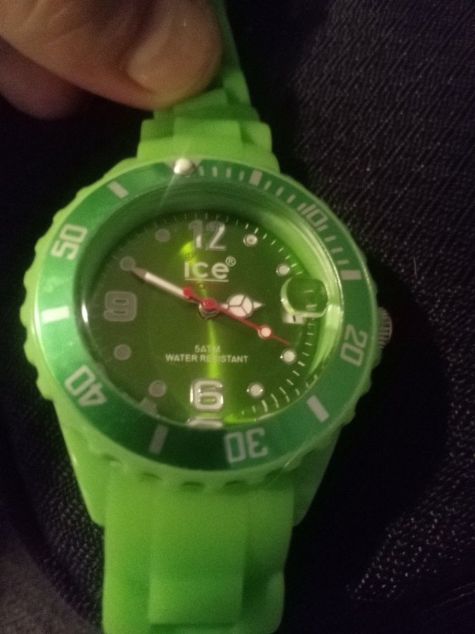 ICE Watch Grön Silikon Armbandsur