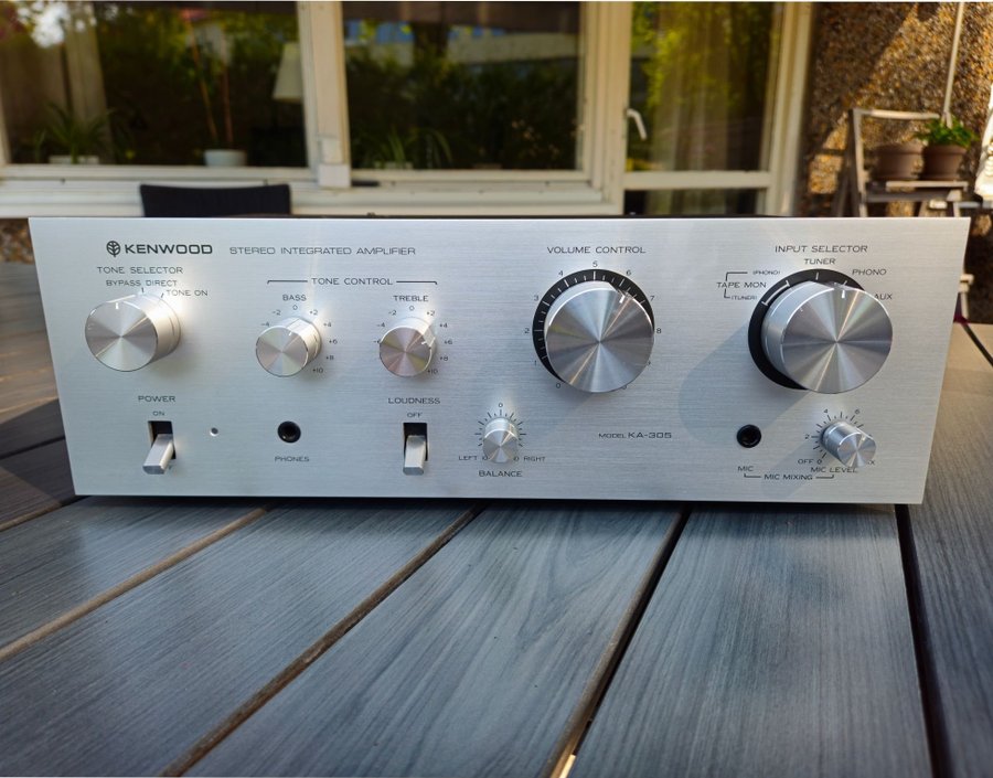 Kenwood KA-305 Stereo Integrerad Förstärkare