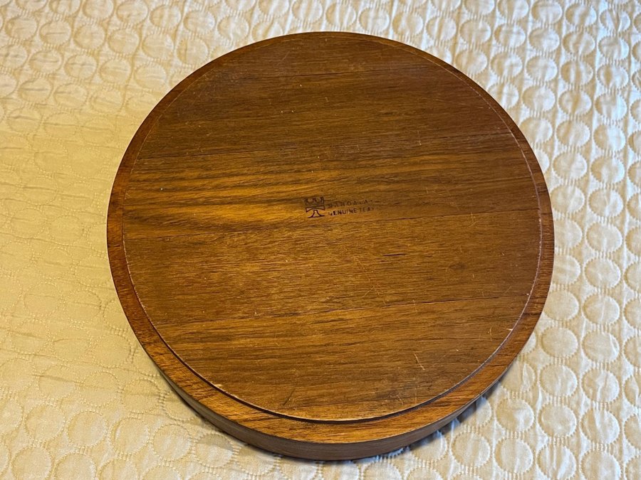 Vintage salad bowl in Danish design teak Mandalay