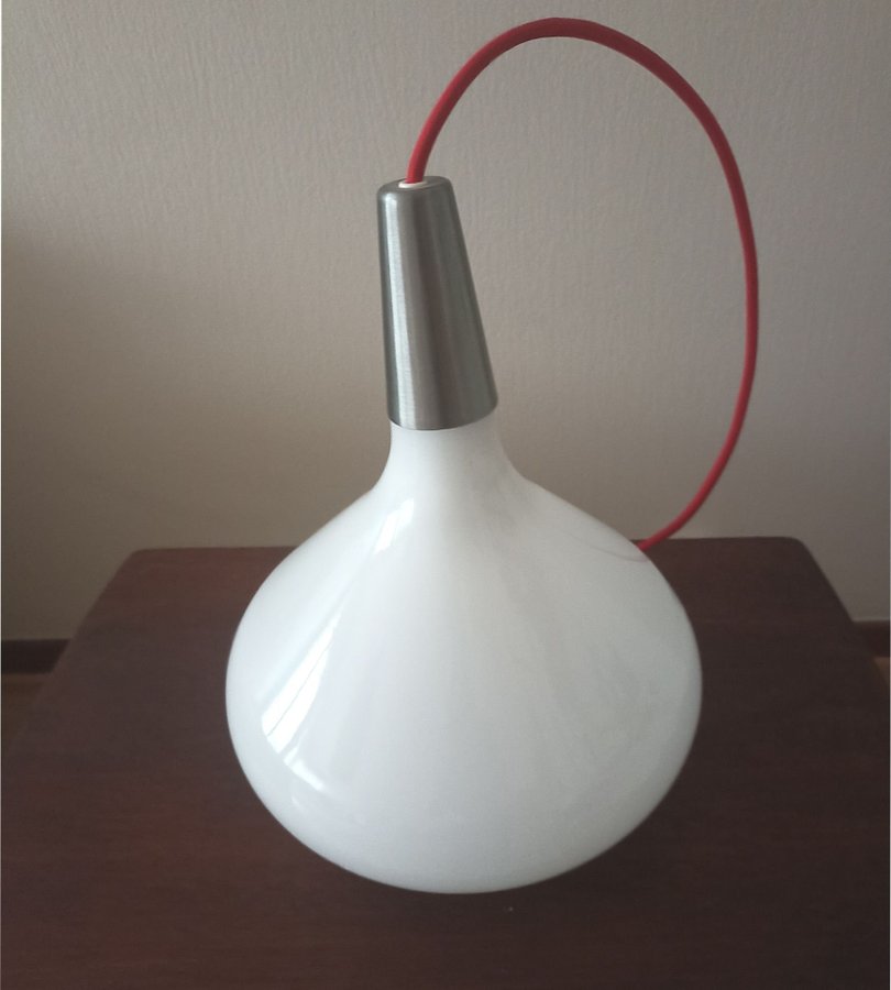 Sodak Lampa IKEA 90-tal i glas retro design