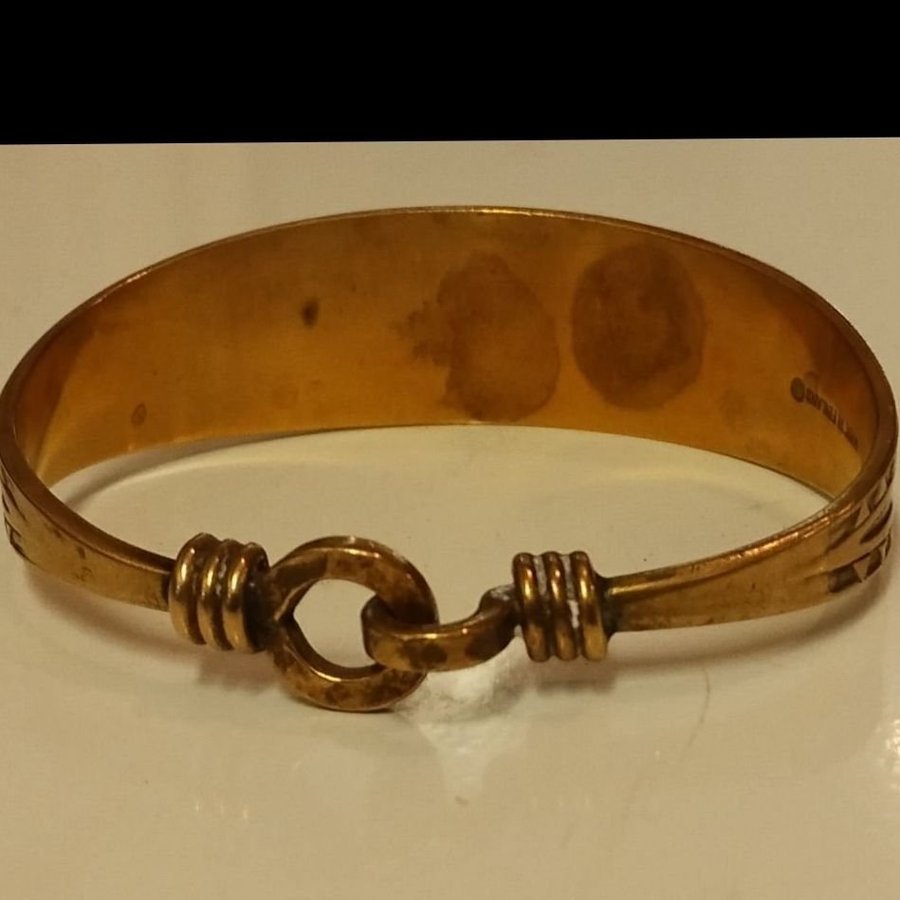 Kalevala Koru armring brons Model 102 Viking motiv