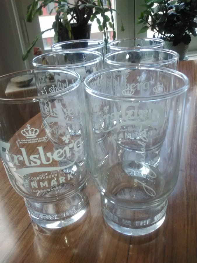 Carlsberg ölglas