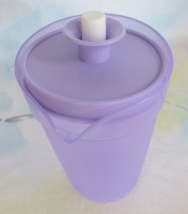 Tupperware Mini multikanna ljuslila gräddkanna NY