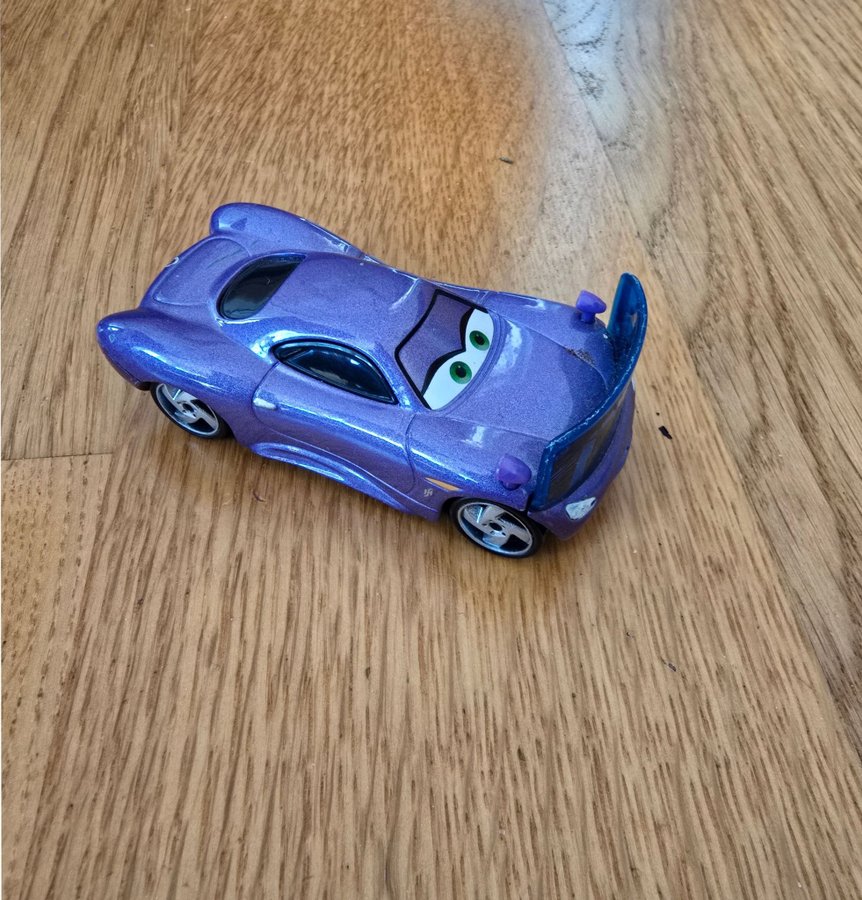 Disney Cars Bilar Pixar Metall 8-9cm - Holly Blinkers med skärm